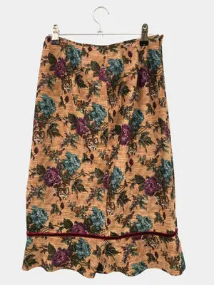 ロングスカート/スカート/ブラウン/02