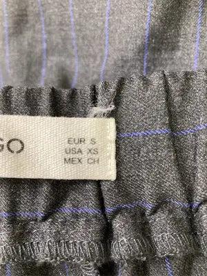 MANGO/マンゴ/スラックス/パンツ/グレー/USA XS