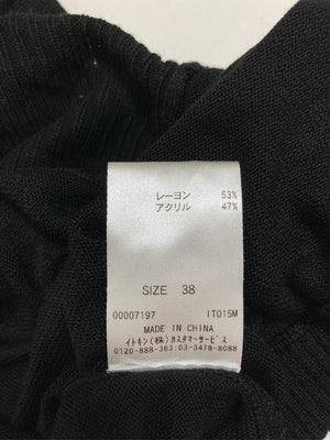 a.v.v standard/アーヴェヴェスタンダード/カーディガン/ボレロ/トップス/ブラック/38