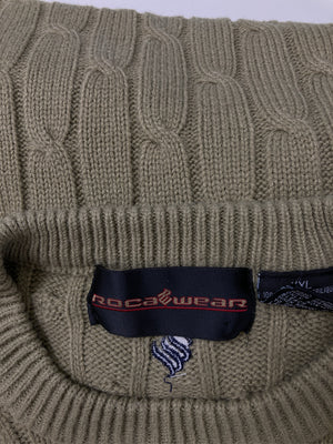 ROCA wear/ロカウェア/ニット/セーター/トップス/ブラウン/XXL