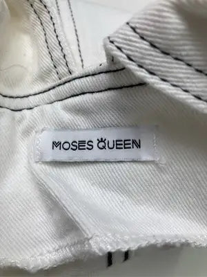 MOSES QUEEN/サロペット/オーバーオール/オールインワン・サロペット/ホワイト