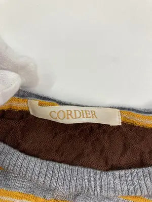 CORDIER/コルディエ/Tシャツ/カットソー/トップス/ブラウン/42