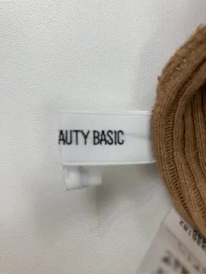 NATURAL BEAUTY BASIC/ナチュラルビューティーベーシック/タンクトップ/トップス/ブラウン/M