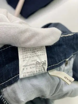 avail basic/デニムパンツ/パンツ/ネイビー/ウエスト80