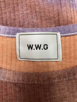 W.W.G/フーズフーギャラリー/Tシャツ/カットソー/トップス/オレンジ/F