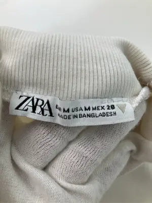 ZARA/ザラ/Tシャツ/カットソー/トップス/アイボリー/M