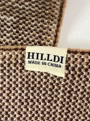 Hilldi/マフラー/ファッション雑貨/ブラウン