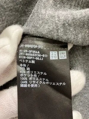 UNIQLO/ユニクロ/ジャンパースカート/ワンピース/ドレス/グレー/M