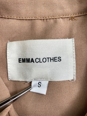 EMMA CLOTHES/エマクローズ/シャツ/ブラウス/トップス/ブラウン/S