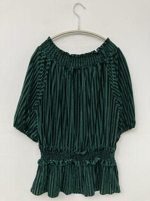 SHC/シャツ/ブラウス/トップス/グリーン/F