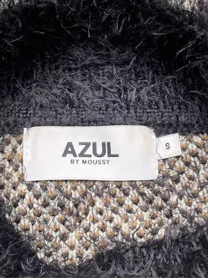 AZUL/アズール/ニット/セーター/トップス/ブラック/S