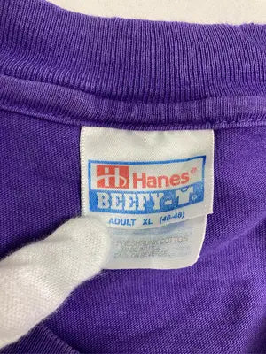 Hanes/ヘインズ/Tシャツ/カットソー/トップス/パープル/XL