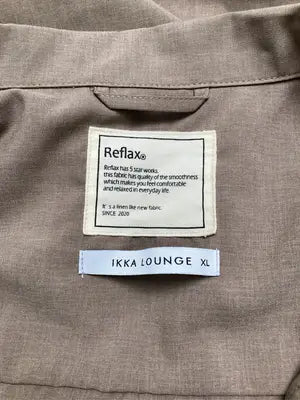 Reflax/シャツ/ブラウス/トップス/ベージュ/XL