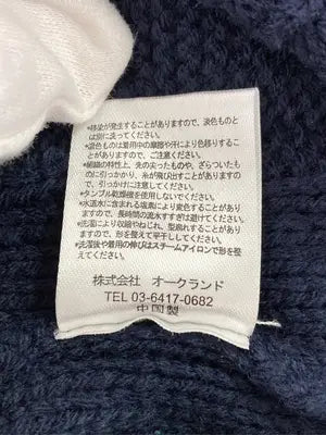 OAKLAND/ニット/セーター/トップス/ネイビー/XL