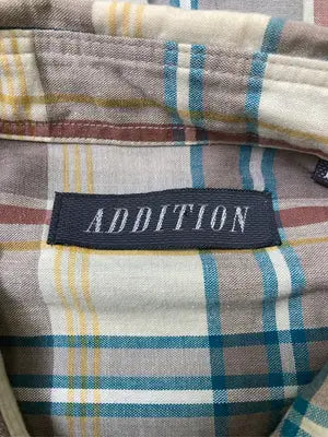 addition/シャツ/ブラウス/トップス/ブラウン/L