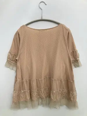 axes femme/アクシーズファム/Tシャツ/カットソー/トップス/ベージュ