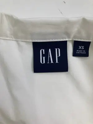 GAP/ギャップ/シャツ/ブラウス/トップス/ホワイト/XS