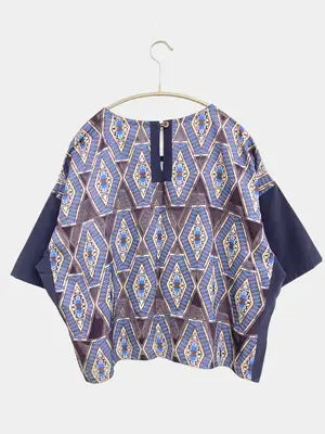 UJOH/Tシャツ/カットソー/トップス/ネイビー/2