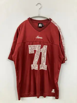 STARTER/スターター/Tシャツ/カットソー/トップス/レッド/M