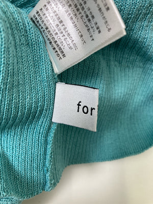 forksy./フォルクシー/カーディガン/ボレロ/トップス/スカイブルー/F