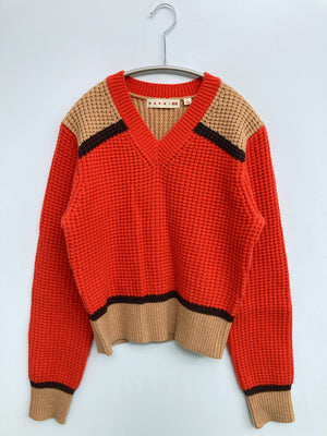 MARNI/マルニ/ニット/セーター/トップス/レッド/M