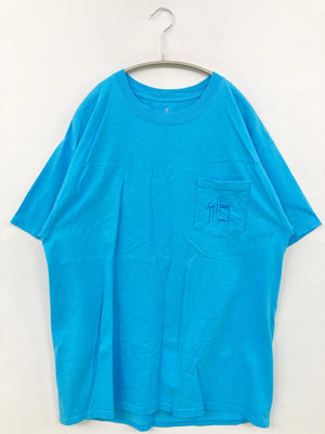 Tシャツ/カットソー/トップス/ブルー/L