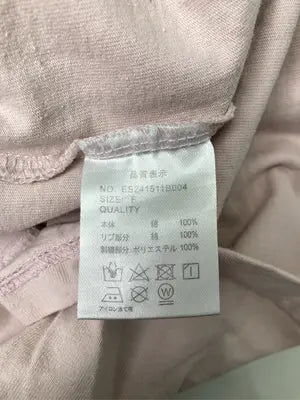 ems excite/エムズエキサイト/Tシャツ/カットソー/トップス/ピンク/F