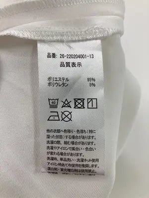Tシャツ/カットソー/トップス/ホワイト