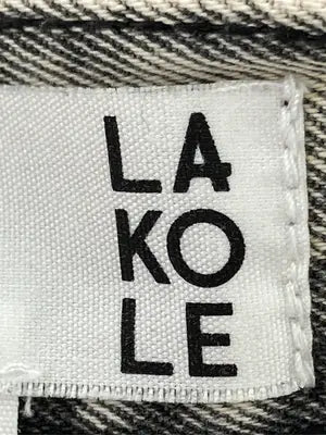 LAKOLE/ラコレ/デニムパンツ/パンツ/グレー/L