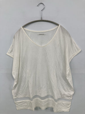 ROSIEE/Tシャツ/カットソー/トップス/ホワイト/F