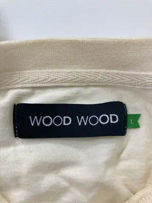 WOOD WOOD/Tシャツ/カットソー/トップス/ホワイト/L