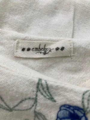 embelaey/Tシャツ/カットソー/トップス/アイボリー/M
