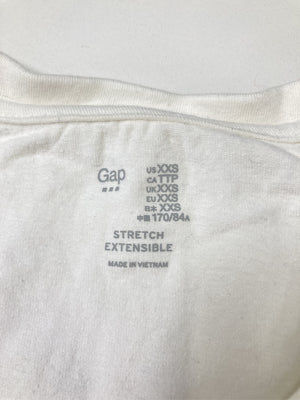 GAP/ギャップ/Tシャツ/カットソー/トップス/ホワイト/XXS