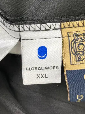 GLOBAL WORK/グローバルワーク/スラックス/パンツ/ブラック/XXL