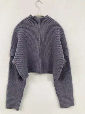 continuer de NICE CLAUP/コンティニューデナイスクラップ/ニット/セーター/トップス/パープル/F