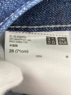 UNIQLO/ユニクロ/デニムパンツ/パンツ/ネイビー/28(71cm)
