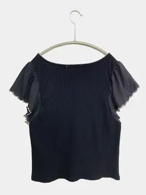 one after another NICE CLAUP/ワンアフターアナザーナイスクラップ/Tシャツ/カットソー/トップス/ブラック