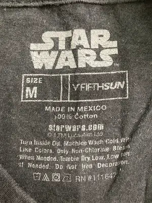 STARWARS/スターウォーズ/Tシャツ/カットソー/トップス/ブラック/M