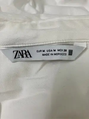 ZARA/ザラ/シャツ/ブラウス/トップス/ホワイト/M
