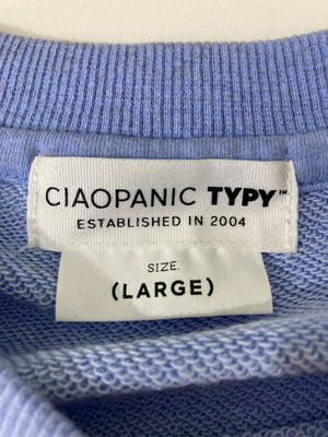 CIAOPANIC TYPY/チャオパニックティピー/スウェット/トップス/ブルー/LARGE
