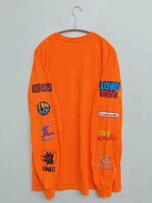 LONELY/ロンリー/Tシャツ/カットソー/トップス/オレンジ/11