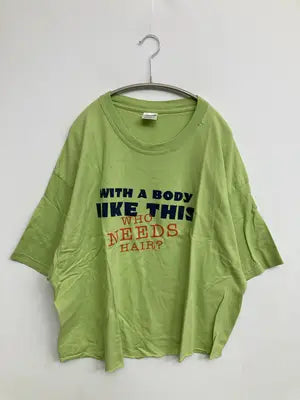 PERRIN/Tシャツ/カットソー/トップス/ライトグリーン/2XL