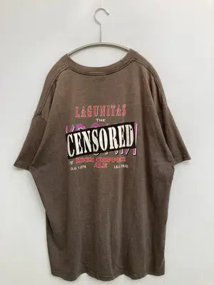Hanes/ヘインズ/Tシャツ/カットソー/トップス/ブラウン