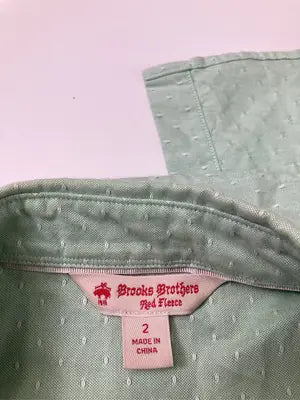 BROOKS BROTHERS/ブルックスブラザーズ/シャツ/ブラウス/トップス/ライトグリーン/2