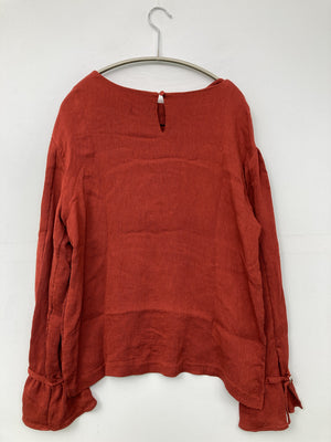 URBAN RESEARCH DOORS/アーバンリサーチドアーズ/ニット/セーター/トップス/オレンジ/One