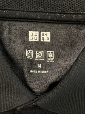 UNIQLO/ユニクロ/ポロシャツ/トップス/ブラック/M