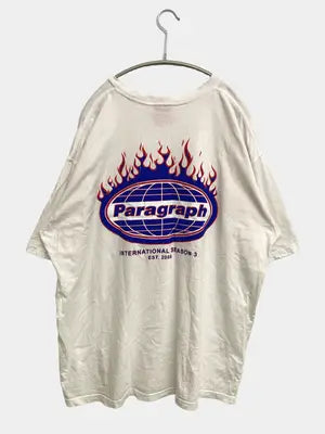 Paragraph/パラグラフ/Tシャツ/カットソー/トップス/ホワイト