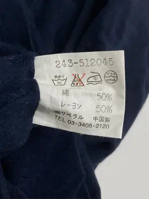 SEIZE/Tシャツ/カットソー/トップス/ネイビー/3