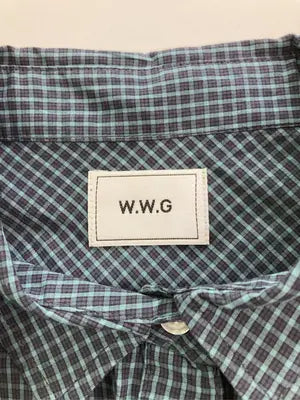 W.W.G/フーズフーギャラリー/シャツ/ブラウス/トップス/ネイビー/F