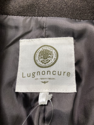 Lugnoncure/ルノンキュール/ノーカラーコート/ジャケット/アウター/ブラック/M